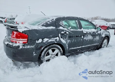 2008 Dodge Avenger R/T z USA, uszkodzony, nr VIN 1B3LC76M98N206781
